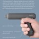 thumbnail image 5 of Pistola de pegamento caliente del Máquina eléctrica de pegamento de fusión en caliente Aplicador de fusión en caliente inalámbrico portátil Herramienta de extrusión de pegamento recargable 1 1, 5 of 5