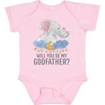 thumbnail image 3 of Inktastic Will You Be My Godfather? Boys or Girls Baby Bodysuit, 3 of 5