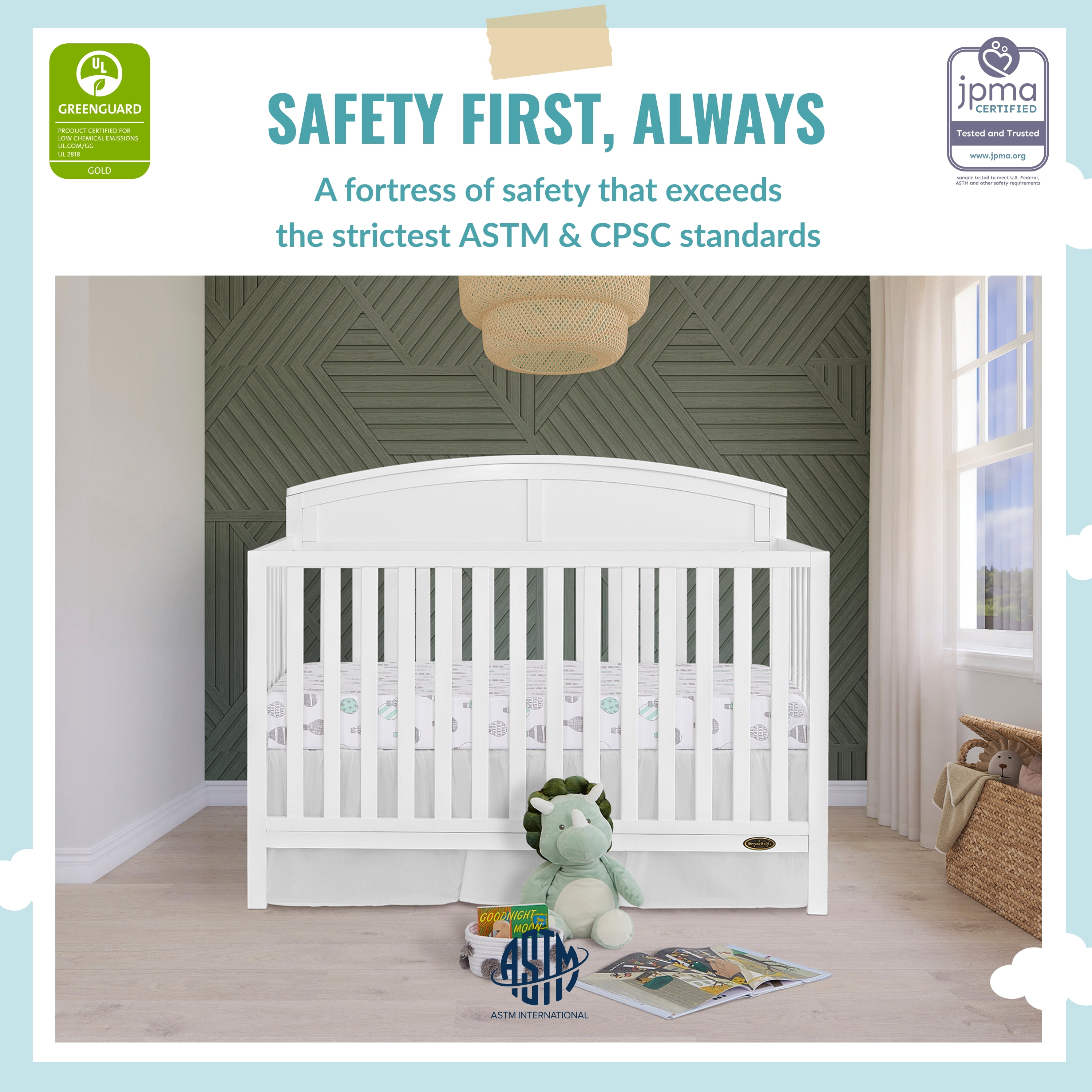 Perry 6 in cheap 1 convertible crib