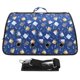 thumbnail image 1 of Bolso de hombro plegable para exteriores, Animal PEQUEÑO, gato, cachorro, 8 orificios, bolso de mano, gato azul oscuro, 1 of 5