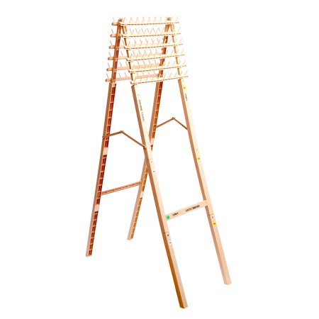 Laflare Hair Braiding Rack 2-Sided Braiding Hair Stand Organizer - Versatile Extension Holder 120 Spools