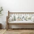 thumbnail image 3 of Stupell Industries Patterned Animals on Mushrooms Square Decorative Printed Throw Pillow, 18 x 18, Set of 4, 3 of 4