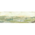 thumbnail image 2 of Goldberger, Jennifer 24x11 White Modern Wood Framed Museum Art Print Titled - Greenery Horizon Line II, 2 of 4