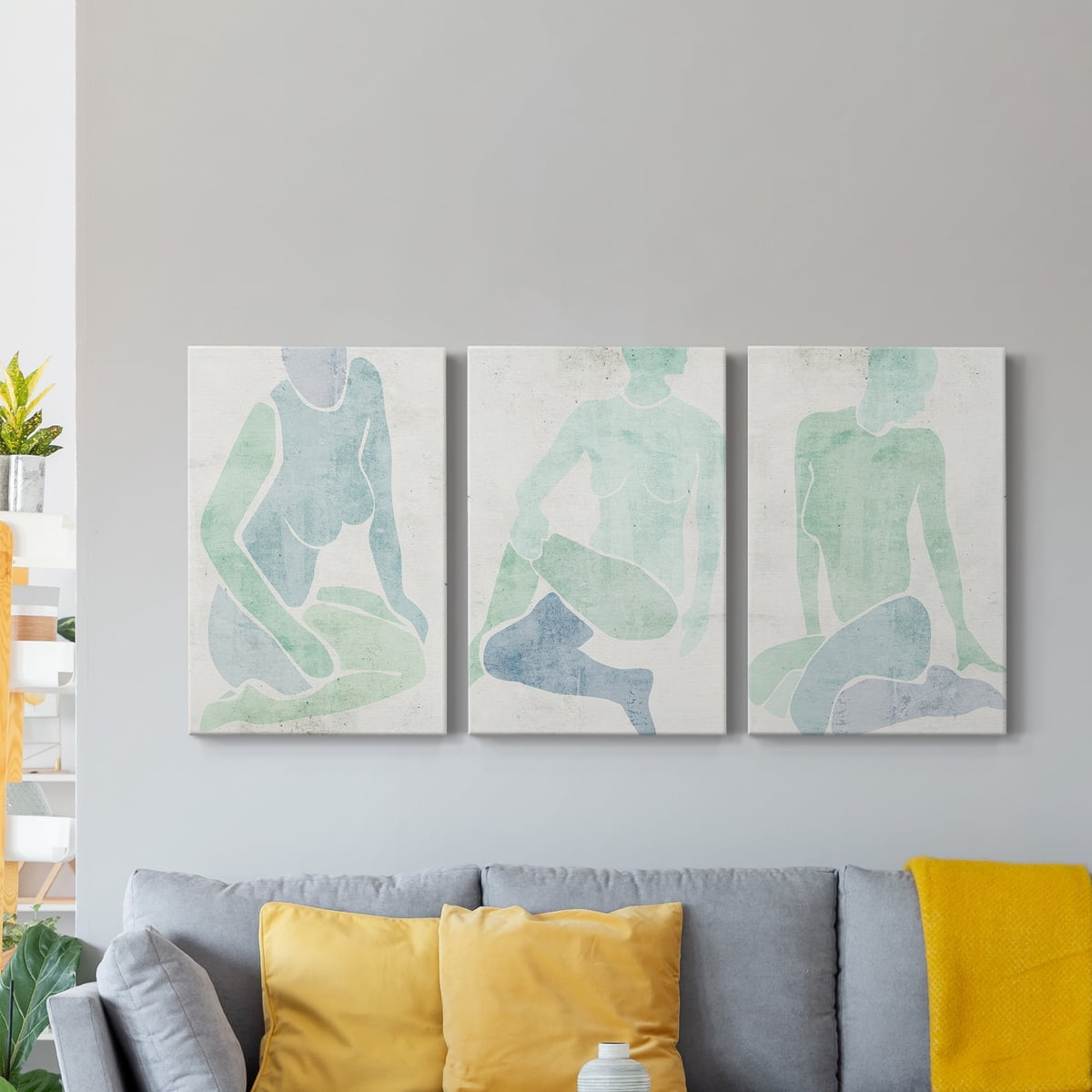 Stretching I Premium Gallery Wrapped Canvas - Ready to Hang - 32 x 48 Each