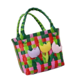 thumbnail image 1 of Sac Fourre-Tout Fait Main - Ligne de Coton Artistique - Polyvalent - Mini, 1 of 1