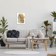 thumbnail image 2 of Layered Fern Leaf Nature Abstract Graphic Art White Framed Art Print Wall Art, 2 of 7