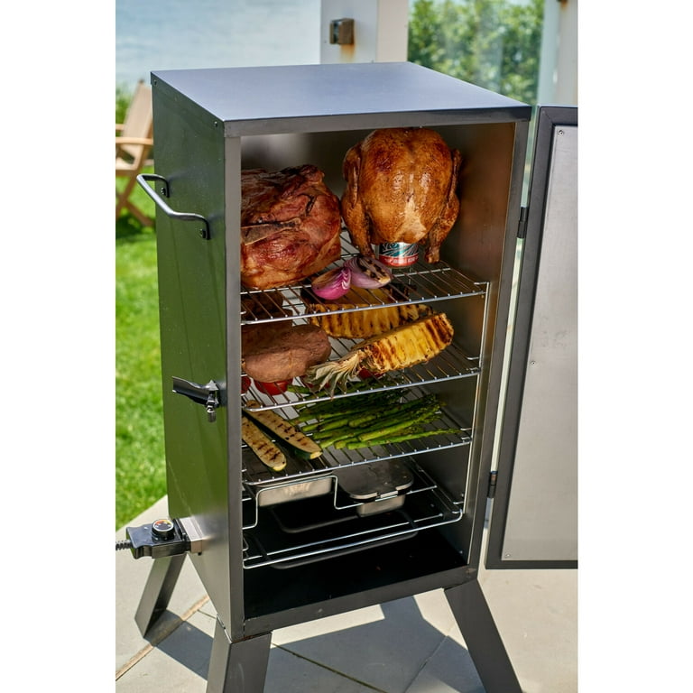 Cuisinart 30 Black Vertical Outdoor Barbecue Electric Smoker Cooker +  Reviews