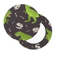 thumbnail image 2 of Fotbe Dinosaur Skeleton Stool Covers Round,Waterproof Round Bar Stool Covers Bar Chair Covers Washable Stool Cushion Slipcover for 12-14 Inch Chair-12 inch, 2 of 7