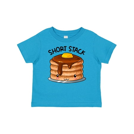 

Inktastic Short Stack Cute Pancake Breakfast Gift Baby Boy or Baby Girl T-Shirt
