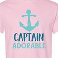 thumbnail image 4 of Inktastic Captain Adorable, Boat Anchor, Sailor, Sailing T-Shirt, 4 of 5