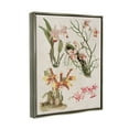 thumbnail image 3 of Stupell Vintage Studies Varied Flora Botanical & Floral Painting Gray Floater Framed Art Print Wall Art, 3 of 6