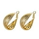 thumbnail image 1 of Hot6sl Ofertas de La Semana Pendientes de Línea En Forma de C con Temperamento Femenino Pendientes Chapados Exquisitos, 1 of 2