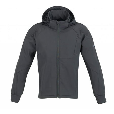 Windbreaker Motorcycle - Alpinestars North Shore Tech Fleece Jacket Black 2XL