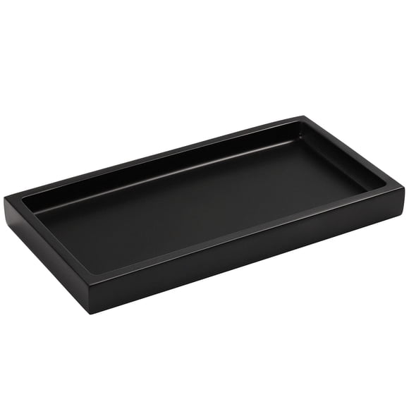 Bandeja de tocador Luxspire de resina para baño, minibisutería