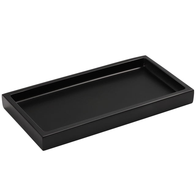 Bandeja de tocador Luxspire de resina para baño, minibisutería