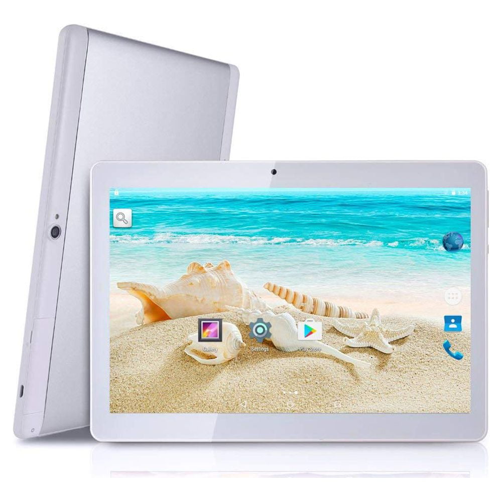 BeyondTab Android Tablet with SIM Card Slot Unlocked 10 inch -10.1" IPS Screen Octa Core 4GB RAM 64GB ROM 3G Phablet with WiFi GPS Bluetooth Tablet