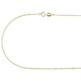 thumbnail image 2 of 10K Yellow Gold 0.80mm Diamond Cut Beaded Chain Italian Necklace 16 Inch, 2 of 7