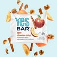 thumbnail image 4 of Yes Bar - Apple Cinnamon Crisp – Plant Based Protein, Decadent Snack Bar – Vegan, Paleo, Gluten Free, Dairy Free, Low Sugar, Healthy Snack, Breakfast, Low Carb, Keto Friendly (Pack of 6), 4 of 6