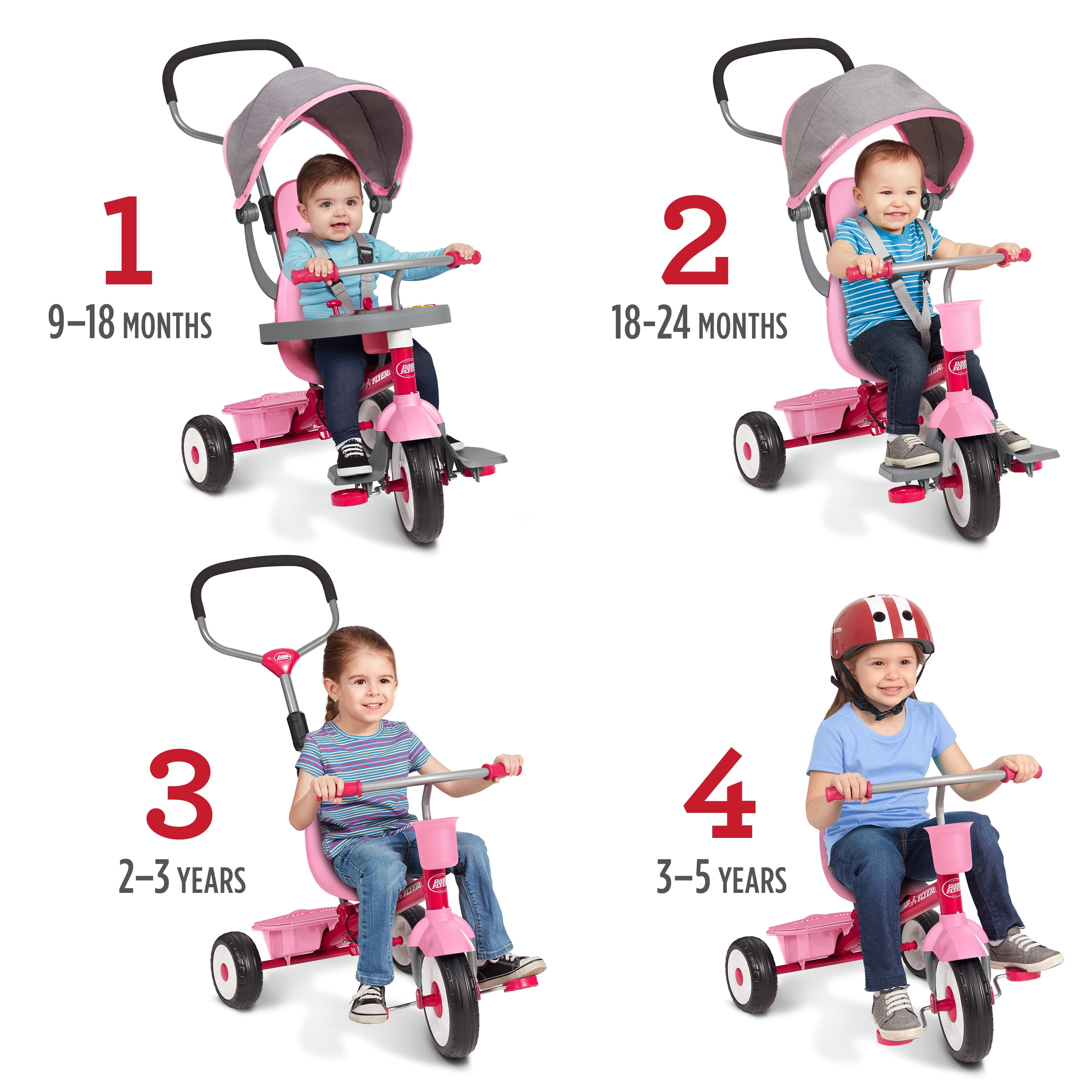 radio flyer 5 in 1 tricycle