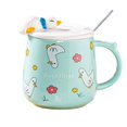 thumbnail image 1 of Taza de cerámica linda del pato lindo de la historieta, taza de café del desayuno del hogar de la taza del regalo 350ml, 1 of 5
