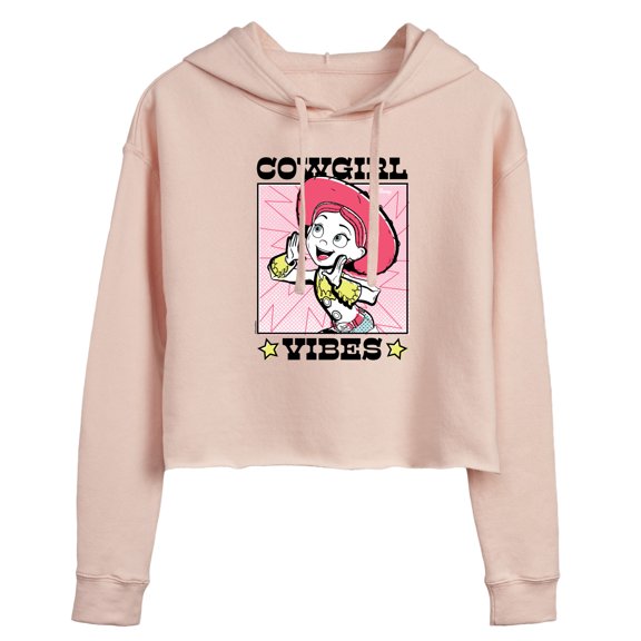 Toy Story 4 - Cowgirl Vibes - Juniors Cropped Pullover Hoodie