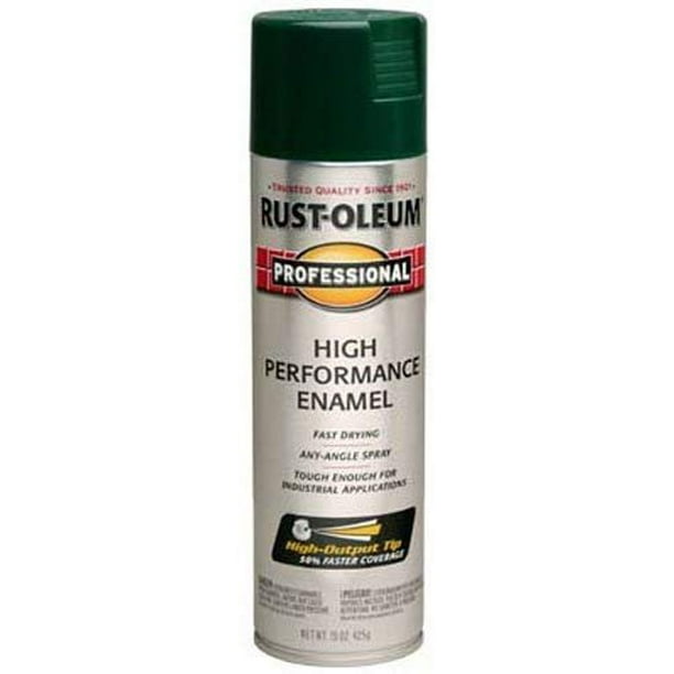 RustOleum 7538838 Professional High Performance Enamel Spray Paint, 15
