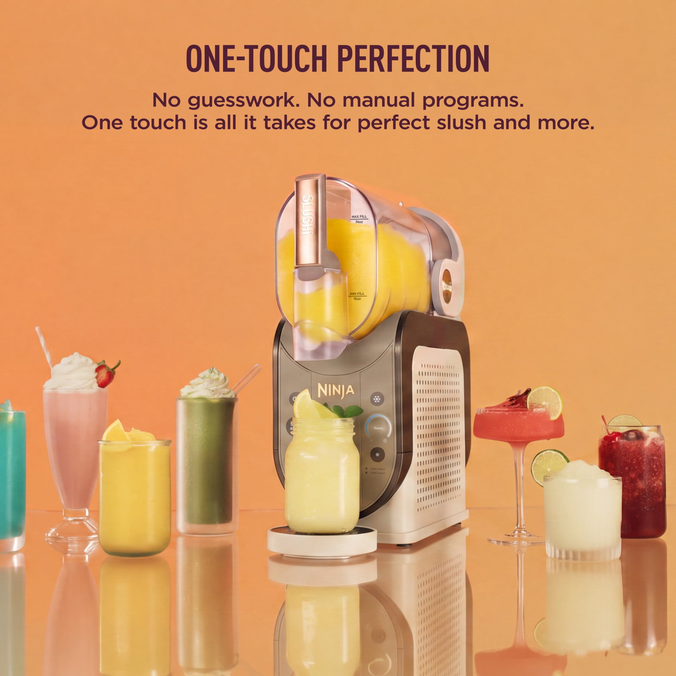 Ninja SLUSHi 96 Oz. Smart Frozen Drink Maker, SlushAssist Technology, FS360