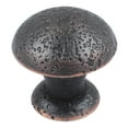 thumbnail image 6 of Atlas Homewares 272 Olde World 1-3/8" Mushroom Cabinet Knob - Grey, 6 of 6