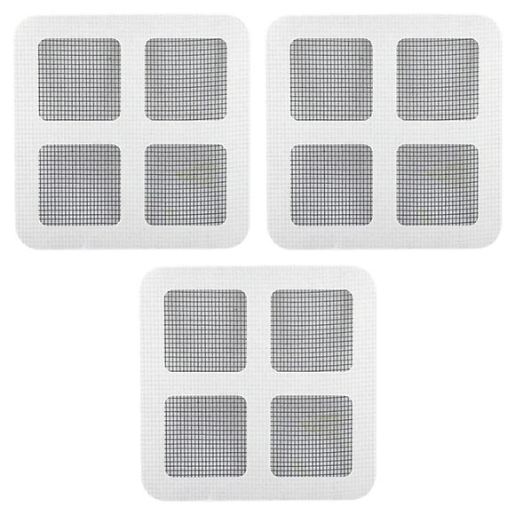 Speravity Parche autoadhesivo para pantalla de ventana, pegatinas de fibra de vidrio, malla antiinsectos, parches de reparación de agujeros rotos, cortina Artesanía Tipo 2 Gris Speravity TO008680-04