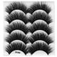 thumbnail image 1 of Pestañas postizas 5 pares de pestañas de visón siberiano Real f.ur pestañas de aspecto redondo, Pestañas postizas largas, gruesas, reutilizables y hechas a mano, no irritantes（Buy 2 save 10%）, 1 of 9