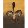 thumbnail image 1 of 11 x 15 in. Pelican Fleur de lis Garden Size Flag, 1 of 1