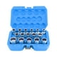 thumbnail image 2 of Juego de vasos con estrías universales DR de 1/2 pulgada SAE/métrico 12 puntas 16 piezas para automóvil ANGGREK Otros, 2 of 8