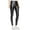 Black, variant on Lysse Womens Faux Leather High Waist Leggings Black M