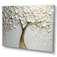 thumbnail image 2 of Designart "White Orchid Tree Garden Of Branches V" Tree Floral Wall Art For Bathroom, 2 of 5