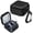 Black, variant on Decase Headphone Case for Galaxy Buds 4 / Buds 4 Pro 2026, Magnetic Closure Earbuds Cover with Carabiner, Shockproof Hybrid TPU Hard Shell, Wireless Charging Compatible,Black