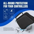 thumbnail image 4 of TNP Products Console Controller Holder Case for PS5 Dualsense, Xbox Series X/S, Switch Pro Controller Gamepad Carrying Pouch Storage Bag Organizer, Shock-proof EVA, Water Resistant Protection, 4 of 8