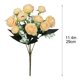 thumbnail image 3 of Flor artificial para decoración del hogar, bodas, centros de mesa, decoración de pared, cabeza de flor de 29 cm, adecuada para eventos y uso en jardín., 3 of 6