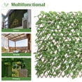 thumbnail image 4 of Costway 3PC Artificial Leaf Faux Ivy Privacy Fence Screen Expandable Retractable, 4 of 11