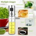 thumbnail image 4 of mmirethe Stainless Steel Oil Spray Bottle Kit Oil Dispenser with Scale Kitchen Oil Sprayer, 4 of 6