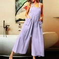 thumbnail image 4 of NECHOLOGY Combinaison à Manches Courtes pour Femmes, Violet, Taille P, 4 of 7
