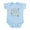 Sky Blue, variant on CafePress - Pop Pop Grandchild Gift Body Suit - Baby Light Bodysuit, Size Newborn - 24 Months