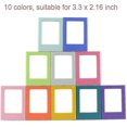 thumbnail image 3 of 10 Pack Mini Magnetic Picture Frame, Refrigerator Magnet Photo Frame For Fujifilm Polaroid Instax, 3 of 5