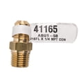 thumbnail image 2 of Jmf Flare Male Connector 5/16 " Flare X 1/4 " Male Yellow Brass Bulk Pack of 5, 2 of 2