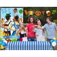 thumbnail image 3 of Set de 13 piezas de decoración para el Oktoberfest: pancartas para puertas y manteles, 3 of 8