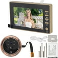 thumbnail image 2 of Camera Video Doorbell,4.5" HD Screen Door Video Doorbell Kit Camera Doorbell Maximized Efficiency, 2 of 9