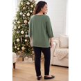thumbnail image 2 of Catherines Women's Plus Size Suprema Studio Double-Ring Tee, 2 of 5