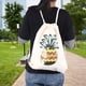 thumbnail image 5 of Mochila, Mochila de Lentejuelas con Cordón y Patrón de Frutas Única y Portátil Hecha a Mano con Cuidado, 5 of 12