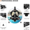 thumbnail image 2 of Full Face Diving Mask for Scuba Diving, 180° View Panoramic Dive Mask with Camera Mount, Anti-Fog & Anti-Leak Dive Mask Support for Scuba Diving, Compatiable with S400/400Pro/S700 Scuba Tanks, 2 of 9