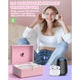 thumbnail image 2 of Reproductor de CD DANFI AUDIO DF Retro con altavoces Bluetooth mejorados, 2 of 9
