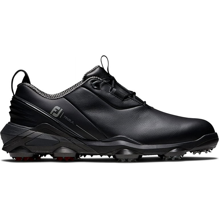 Footjoy Tour Alpha Golf Shoes - Black/Charcoal/Red Footjoy Tour Alpha Golf Shoes - Black/Charcoal/Red